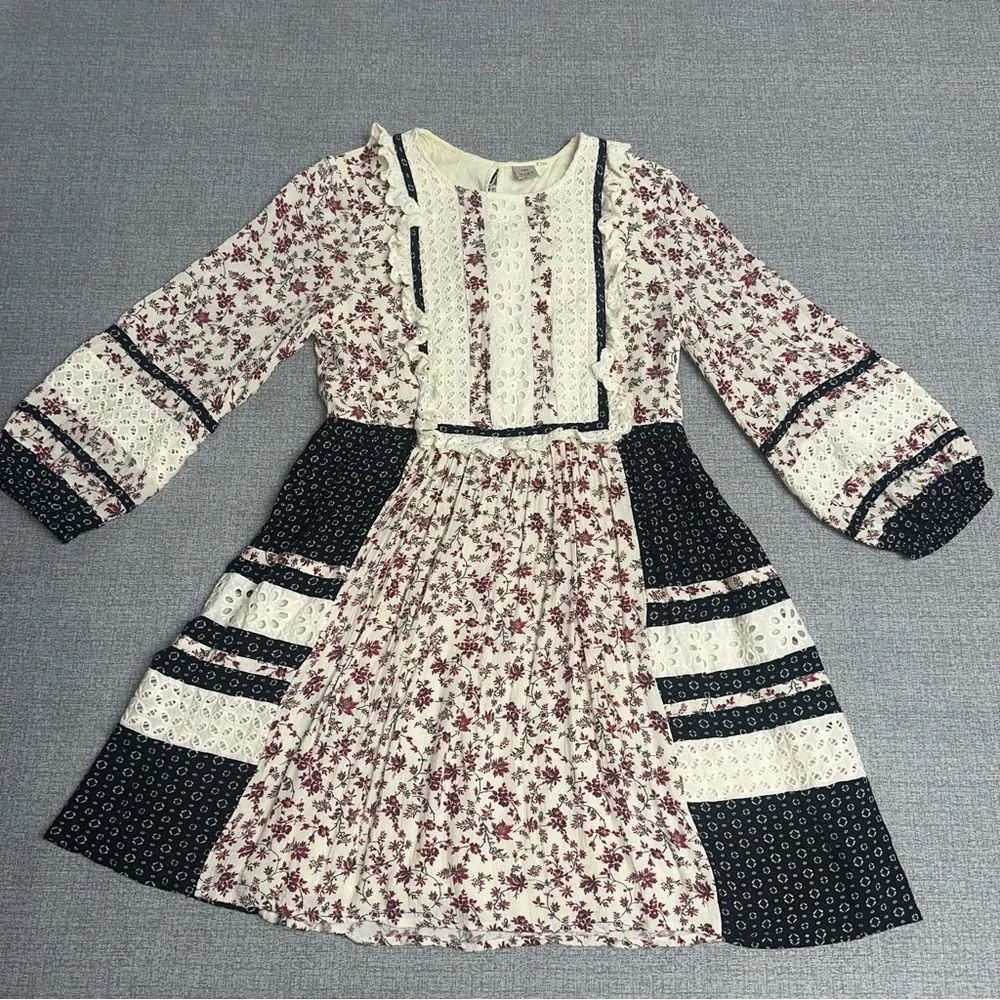 Anthropologie Seen Worn Kept Sassy Pheasant Tunic Dress - Picture 2 of 12